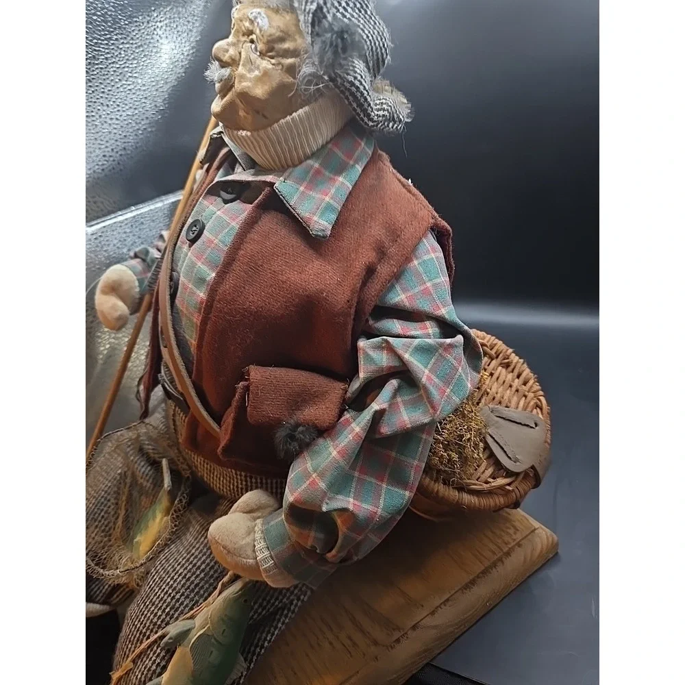 1991 Gus Griswald Fisherman Extraordinare By Timeless Collectibles By Bouquet...